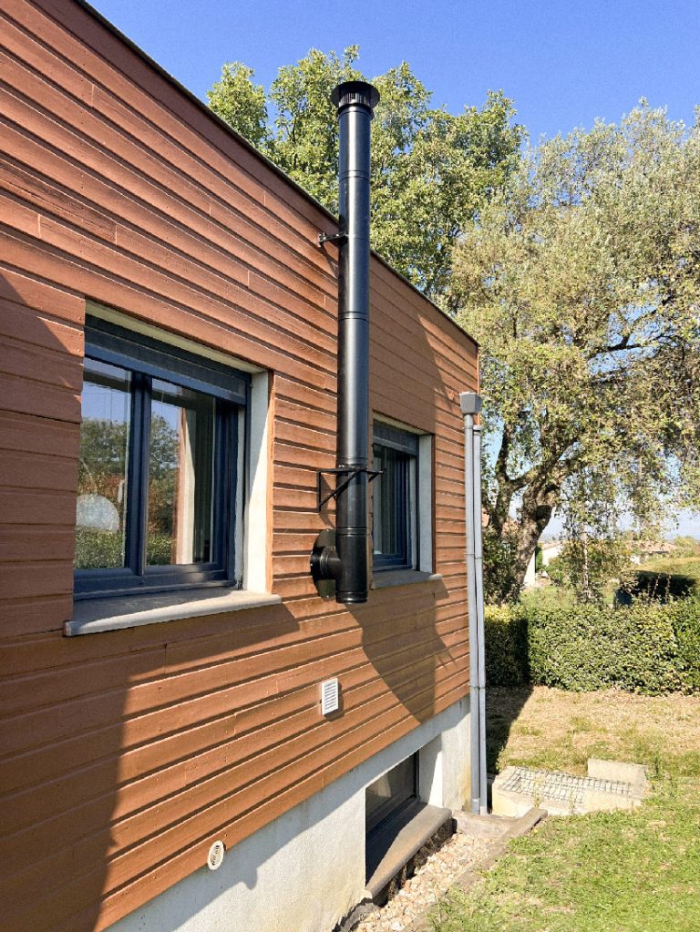 Création d'un conduit extérieur
